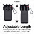 thumbnail image 4 of Funda para dardos Casemaster Nomad, ajustable para 3 dardos, color negro, 4 of 9