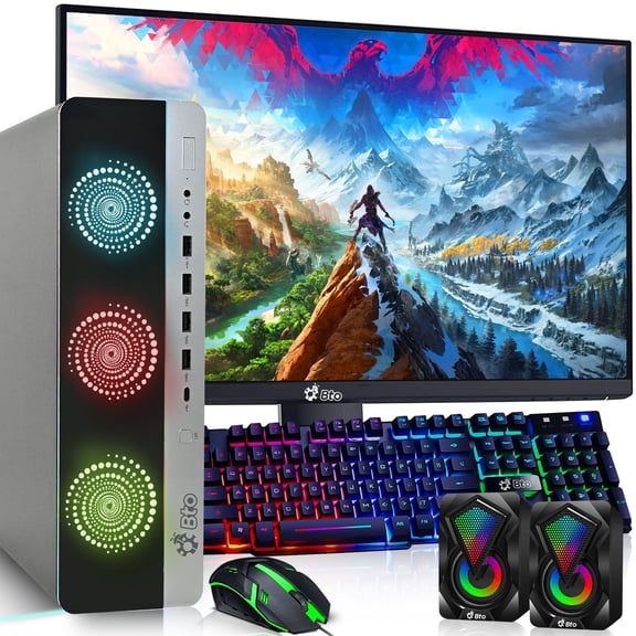 Restored HP ProDesk 600 G2 Desktop Computer PC, Intel Quad Core i5-6500 6th Gen, 16GB DDR4 Ram, 512GB SSD, Keyboard & Mouse, Wi-Fi, Windows 11 Pro (Refurbished)