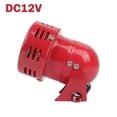 thumbnail image 3 of Sirène Moteur en Métal Rouge Mini DC12V Alarme Industrielle Protection contre le Vol 120dB MS-190, 3 of 5