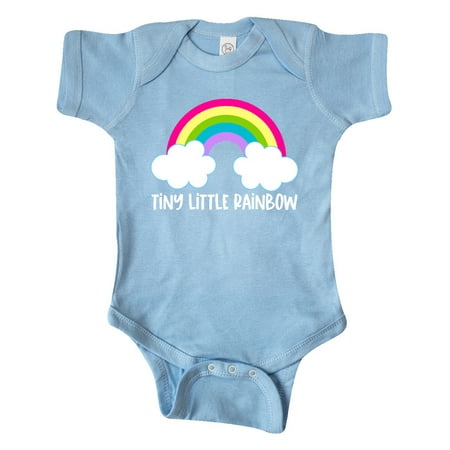 

Inktastic Baby Tiny Little Rainbow Gift Baby Boy or Baby Girl Bodysuit