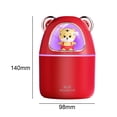 thumbnail image 2 of Paquete de 2 humidificador de aire de 350ML, difusor terapia, luz para Sunnimix Humidificador de aire, 2 of 8
