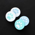 thumbnail image 3 of MLINS 4pcs Silicone Joystick Protective Joystick Grip Button Caps Cover Skin (Blue Green), 3 of 7