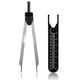 thumbnail image 1 of EKG Calipers ECG Caliper Measuring Tool with Ruler Black Caliper Divider for Nurse or Doctor, 1 of 5