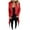 Red, variant on Vedolay Winter Long Coats for Women Winter Thicken Coat Stand Collar Thicker Outerwear Khaki,L