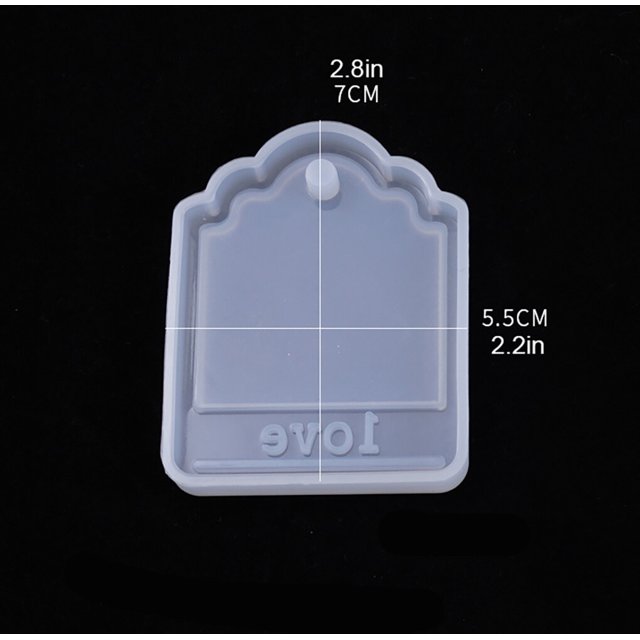 tredstone Snowflake Silicone Mold Pendant Make Mould Exquisite Handicraft Tool Craft Making Tools Christmas Ornament Epoxy Molds for DIY Type 3