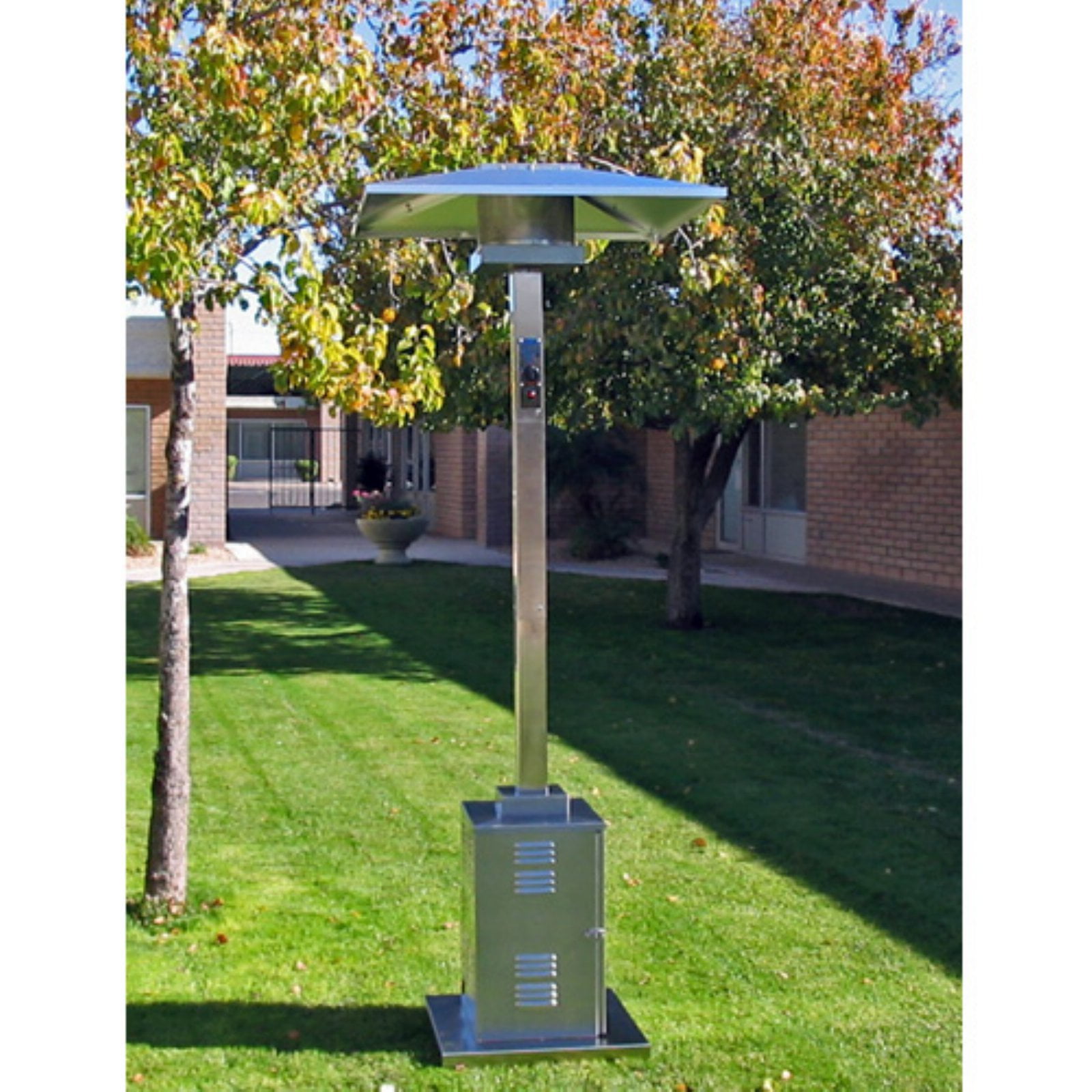 AZ Patio Heater Tall Commercial 202 Stainless Steel Patio Heater by PrimeGlo