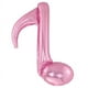 thumbnail image 1 of Globo de aluminio con forma de nota musical, globos de Mylar de ocho notas para decoración de fiestas (rosa), 1 of 5