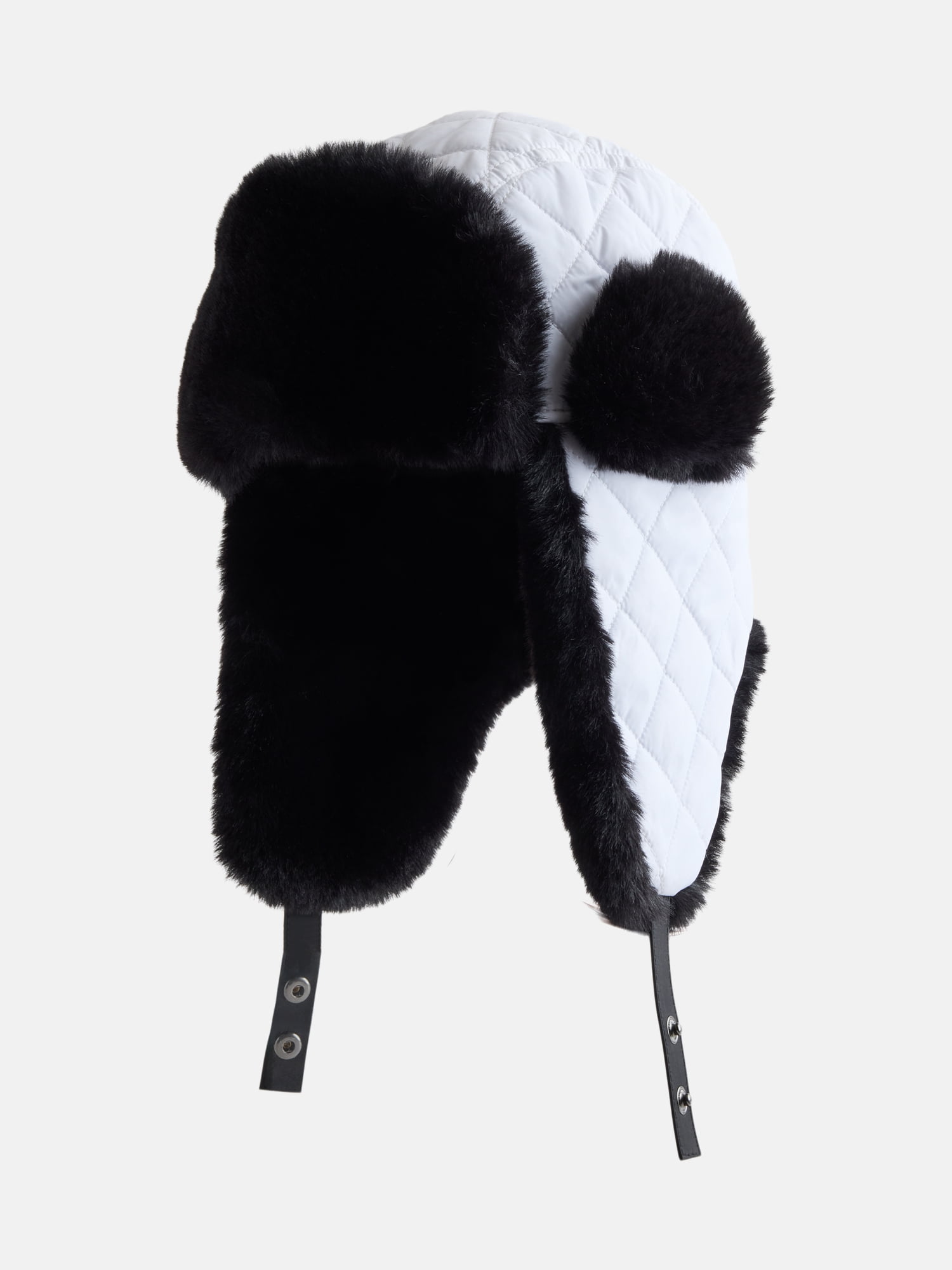 Ozark Trail Women's Quilted Trapper Hat, Vivid White