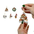 thumbnail image 4 of Wosthever Christmas Decoration Pendant Acrylic New Year Hotel Party Ornament Wedding Holiday Home Wall Fireplace Windows Kits de decoración para fiestas No.1 Wosthever HA040077-01, 4 of 6