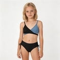 thumbnail image 4 of Girls Swim Suit Girls' Two-Piece Swimwear Quick Dry Swimwear Toddler Bathing Suit Girl 6-7 Years, 4 of 4