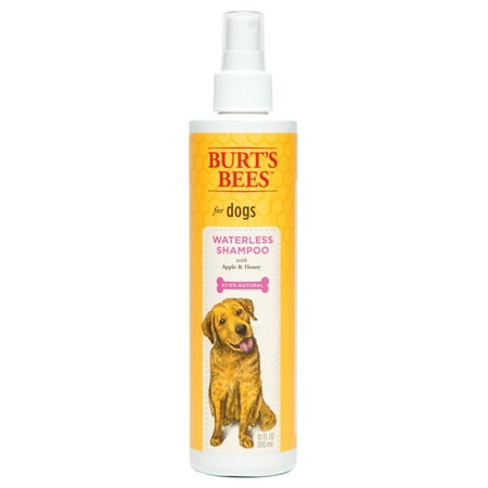 Burt's bees waterless shampoo with apple & honey for dogs, 10-oz (Best Dog Shampoo For Dry Sensitive Skin)