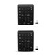 thumbnail image 1 of Injueey Mini teclado numérico Teclado inalámbrico Teclado de 27 teclas Teclado de respuesta rápida Teclado con batería Accesorios para 2.4G 2Conjunto, 1 of 6