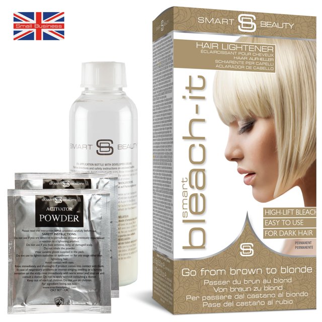 Smart Beauty Blonde Bleach-It El aclarador definitivo para cabello oscuro Perfecto para resaltar y vibrante color pastel Kit decolorante para cabello Vegano y libre de crueldad