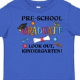 thumbnail image 4 of Inktastic Pre-School Graduate Look Out, Kindergarten Boys or Girls Toddler T-Shirt, 4 of 5