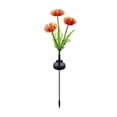 thumbnail image 2 of Solar Powered Garden Flower Stake Lights, IP65 Waterproof LED Floral Lamp, Auto On Outdoor Landscape Lighting For Yard Pathway Patio Backyard Evening Holiday Decoration, 2 of 7
