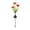 Orange, variant on Tuscom Solar Flower Garden Lights Outdoor, 29" Solar Powered Stake Lights, Waterproof LED Floral Solar Landscape Lights for Yard Patio Walkway Lawn Decor, Orange