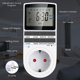 thumbnail image 2 of Temporizador Digital 16a/3680w Toma Eléctrica 16 Programas Configurables Aleatorio Antirrobo 24h/7d Ahorro Energía (hy), 2 of 5