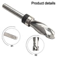 thumbnail image 4 of Spiral Flush Trim Router Bit 1/4In Handle Engraving Woodworking Milling Cutters 1/4*1/2*1-1/4, 4 of 9