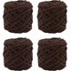 thumbnail image 1 of Hilo de lana para tejer 4xHilo de tejer para crochet, hilo grueso suave para hacer proyectos de hilo, 1 of 5