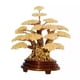 thumbnail image 1 of Árbol de la fortuna de citrino con base incrustada, adorno de mesa de equilibrio Feng Shui Reiki, 1 of 6
