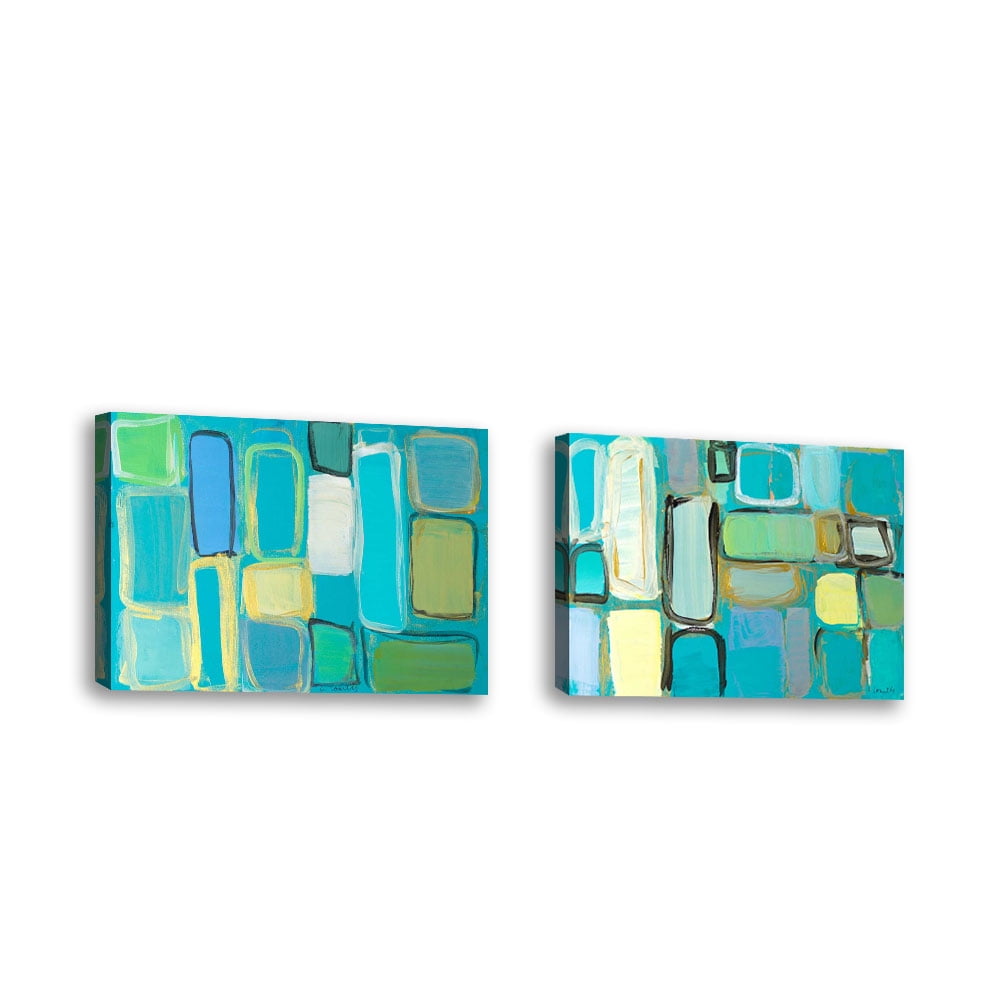 Set of 2 Standing Imitation II Contemporary Fine Art Giclee on