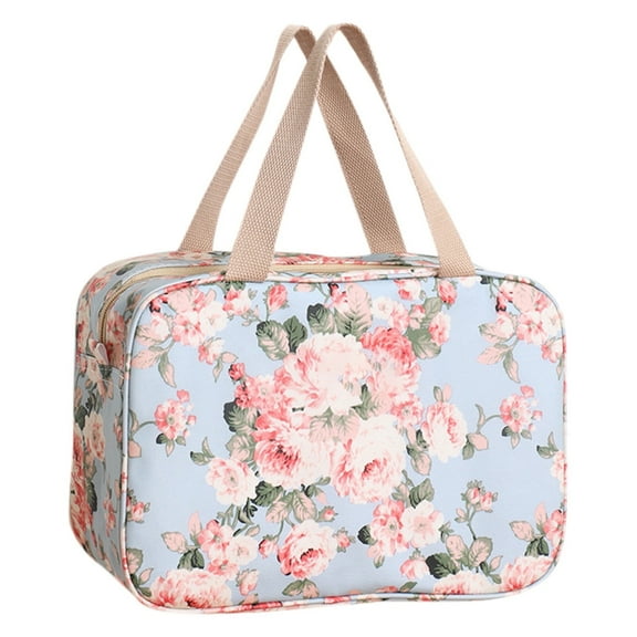 JAHH Travel Cosmetic Organizer, Waterproof Hanging Toiletry Bag, Makeup Case for Toiletries/Skincare Essentials