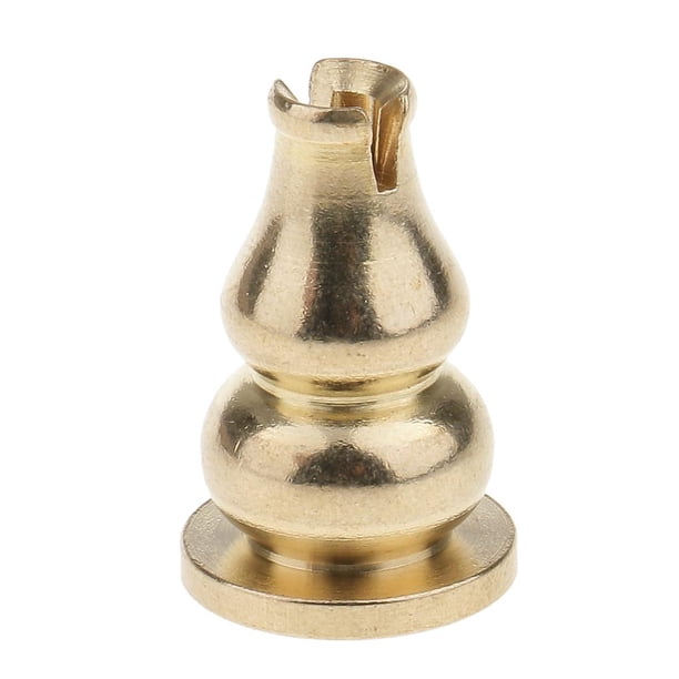 Quemador tibetano de calabaza dorada con espiral, decoración budista para el hogar 3 mm 2 mm