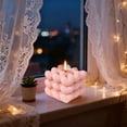 thumbnail image 6 of AuroraX Valentines Day Candles Pink Heart Shaped Candles Love Decorative Romantic Decorations for Home Party Anniversary Valentine'S Day Gifts for Him Her Couples, 6 of 6