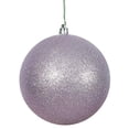 thumbnail image 1 of Vickerman 10" Lavender Glitter Ball Christmas Ornament, 1 of 1