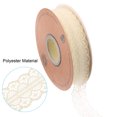 thumbnail image 3 of Uxcell Lace Trim Ribbon Polyester Wedding Lace Ribbon Lace Gift Wrap Ribbon for Dress Decorations Beige 50Yard, 3 of 6