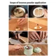 thumbnail image 5 of Nuevas llegadas de bocadillos de Corea, comida plana, resina impresa, 30 piezas/lote para manualidades de decoración DIY, 5 of 5