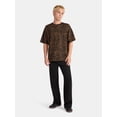 thumbnail image 2 of No Boundaries All Gender Cotton Oversize Tee with Short Sleeves, Men's and Big Men's, 2 of 5