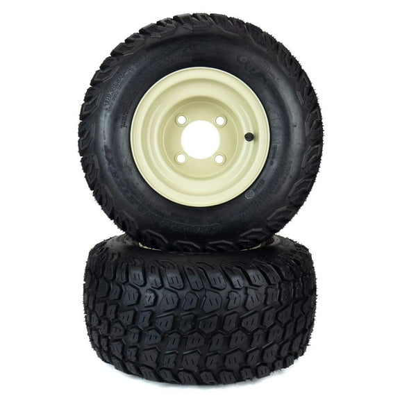 (2) Grassmaster XT Tire Assemblies 18x8.50-8 Cub Cadet RZT 42" 46" 634-04293