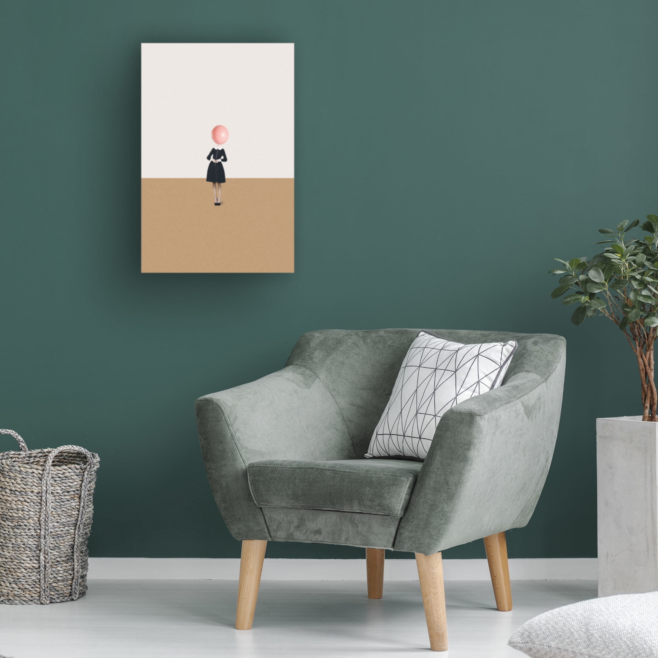 Trademark Fine Art Maarten Leon Obvious Imperfections Canvas Wall Art