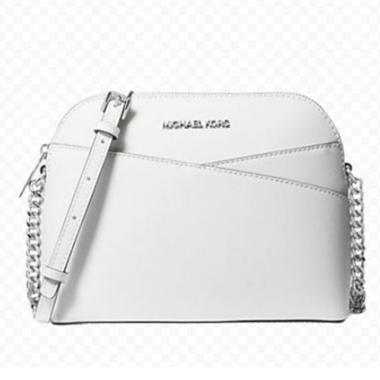 Michael Kors Womens Jet Set Travel Medium Saffiano Leather Dome