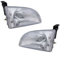 thumbnail image 2 of For 98 99 00 Sienna Headlight Headlamp Halogen Front Head Light w/Bulb PAIR SET, 2 of 5
