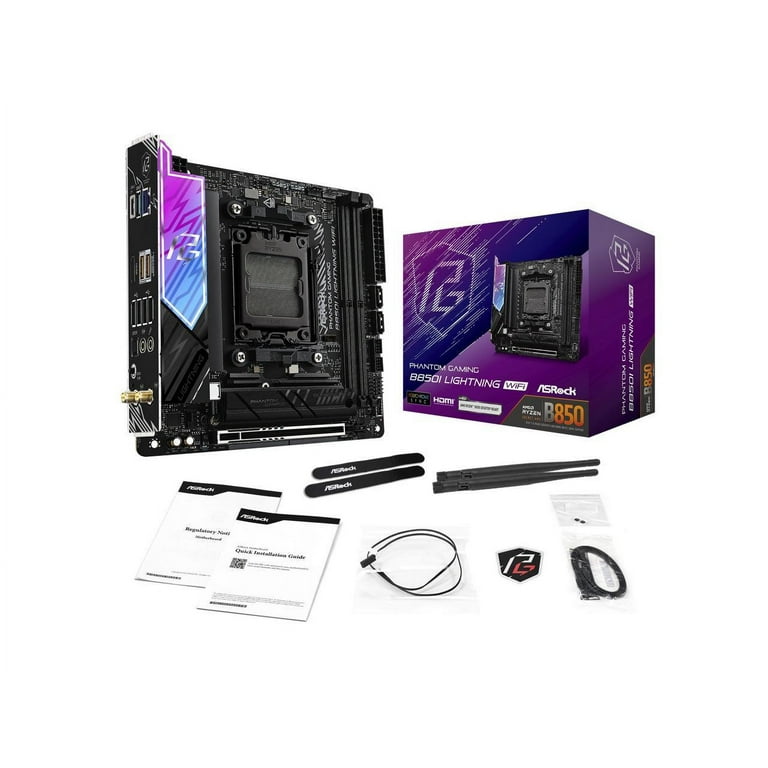 ASRock B850I Lightning WiFi 美品 正規保証あり ASRock | B850I Lightning WiFi