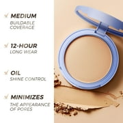 SACE LADY Waterproof Matte Face Powder, Oil Control, Compact Makeup with Puff