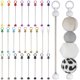 thumbnail image 1 of 25 barras de llavero con cuentas, suministros coloridos para hacer llaveros, barras de llavero con cuentas de metal para proyectos de bricolaje, colgantes, fabricación de joyas, accesorios de llavero, 1 of 6