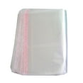 thumbnail image 1 of EeaseMX 100 bolsas de plástico transparente con cierre hermético, resistentes, autoadhesivas, de celofán, de 25 x 40 cm., 1 of 7