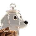 thumbnail image 2 of Naiovety Tarro de dulces para perros, recipiente de vidrio para perros y frasco sellado con forma, vidrio transparente cubierto - Ideal para Organizadores de utensilios de cocina, 2 of 6