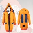 thumbnail image 3 of Disfraz de Yomoduki Runa de Anime japonés para niñas y mujeres, abrigo naranja, sudaderas con capucha, disfraz de Cosplay, 3 of 8