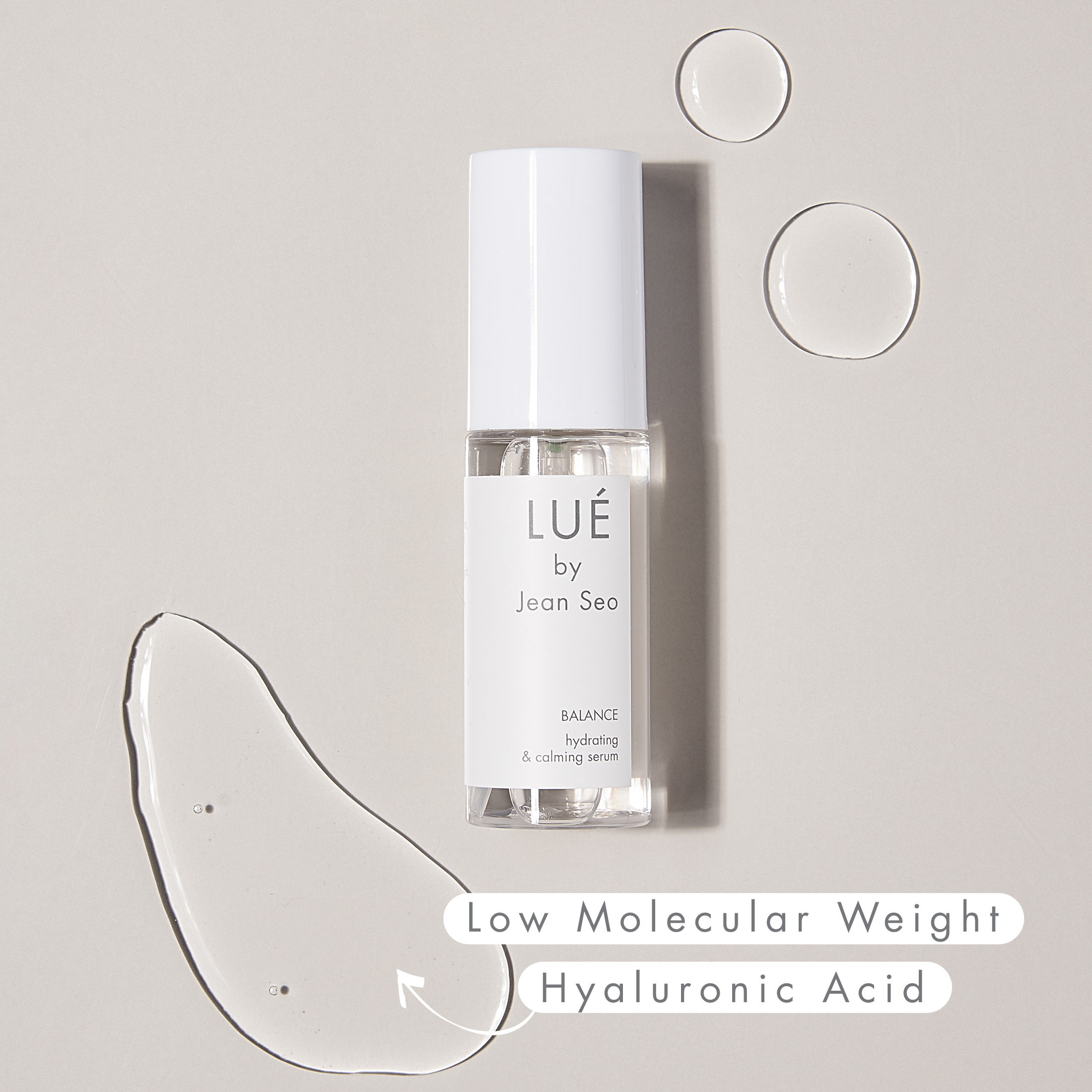 Lue by Jean Seo Balance Hydrating & Calming Serum, Oil-Free Moisturizer, Organic & Non-Gmo, All Skin Types, Dry Skin - image 4 of 7