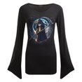 thumbnail image 1 of Spiral Womens Reaperette Gothic Flared T-Shirt, 1 of 2