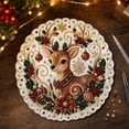 thumbnail image 4 of 2026 New Christmas Pearl Art DIY Diamond Painting Hanging Suncatcher Ornament Double-sided Santa Christmas Diamond Art Suncatcher Kits Handmade Holiday Rhinestone Gem Craft Wall Window Decor(B), 4 of 6