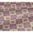thumbnail image 5 of oneOone Cotton Poplin Fabric Leaves & Floral Block Printed Fabric 1 Yard 56 Inch Wide, 5 of 5