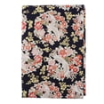 thumbnail image 1 of Tela japonesa de algodón con estampado de flores japonesas para niños Flor de durazno negro, 1 of 9