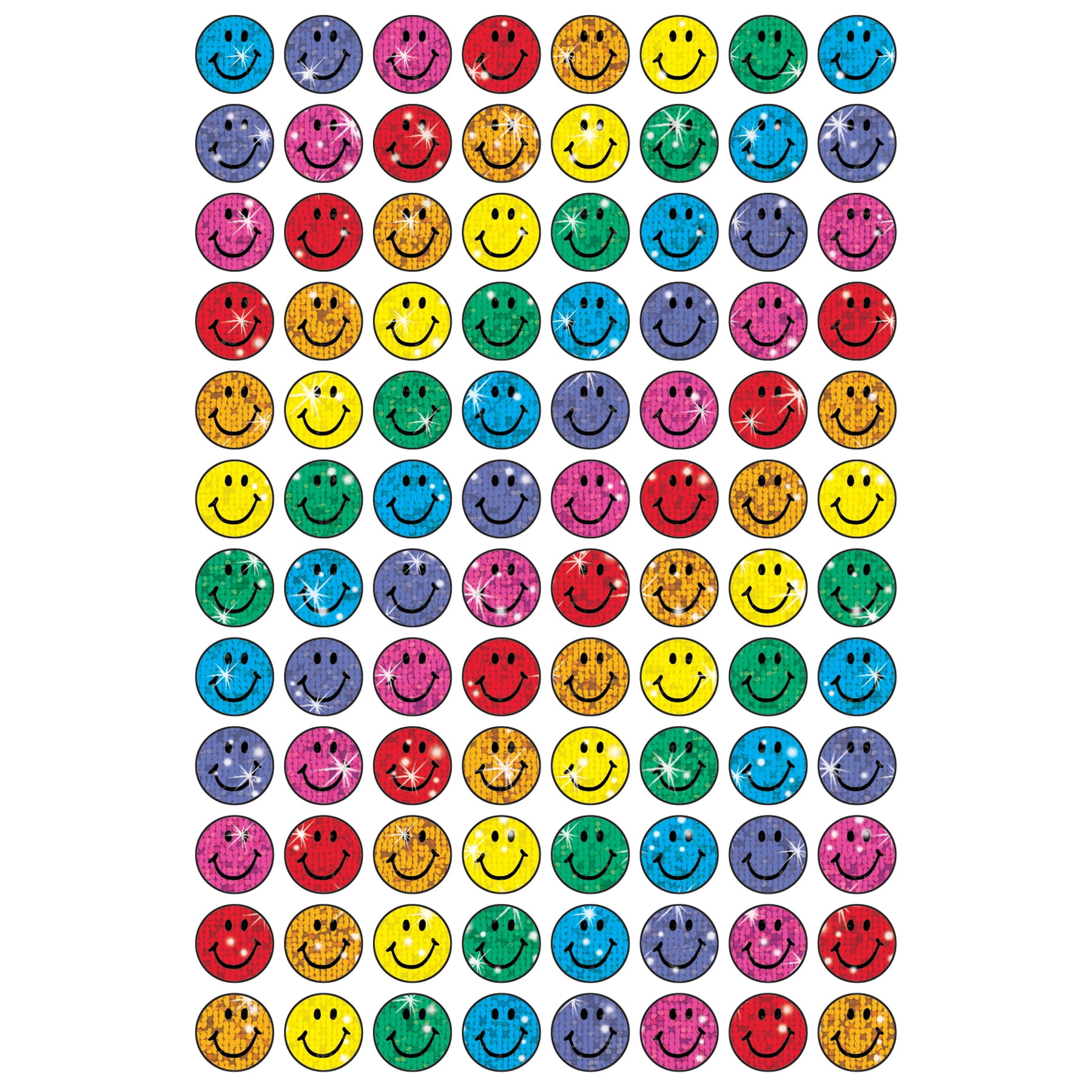 TREND Colorful Smiles superSpots Stickers-Sparkle, 400 Per Pack, 6 Packs