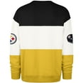 thumbnail image 3 of Men's '47 Black/Gold Pittsburgh Steelers Breeze Maximalist Sweatshirt, 3 of 3