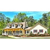 The House Designers: THD-6641 Builder-Ready Blueprints to Build a Country House Plan with Crawl Space Foundation (5 Printed Sets)